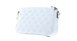 GUESS LA Femme Double Pouch Crossbody White GUESS LA Femme Double Pouch Crossbody White