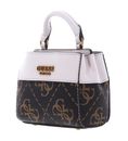 GUESS Micro Mini Bag Brown Logo / Stone GUESS Micro Mini Bag Brown Logo / Stone