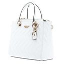 GUESS Sasky Satchel White GUESS Sasky Satchel White