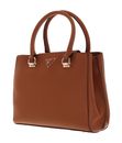 GUESS Eco Alexie Girlfriend Satchel Cognac