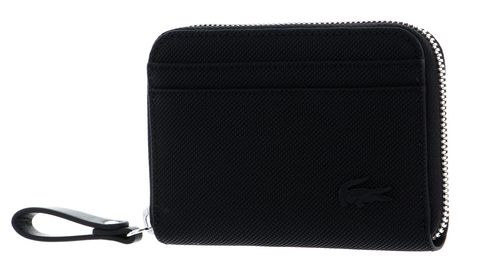 Lacoste Women's Piqué-effect Canvas Zip Coin Purse - One Size In Red |  ModeSens