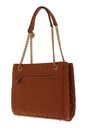 GUESS Elenia Girlfriend Carryall Cognac GUESS Elenia Girlfriend Carryall Cognac