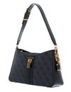 GUESS Ginevra Logo Elite Shoulder Bag Coal Logo