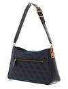 GUESS Ginevra Logo Elite Shoulder Bag Coal Logo