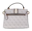 GUESS Ginevra Logo Top Handle Flap Stone Logo GUESS Ginevra Logo Top Handle Flap Stone Logo