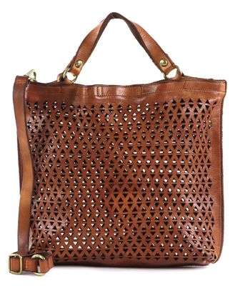 CAMPOMAGGI Shopping Bag M Cognac