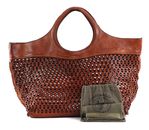 CAMPOMAGGI Shopping Bag L Cognac