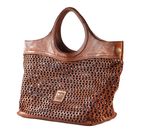 CAMPOMAGGI Shopping Bag L Cognac