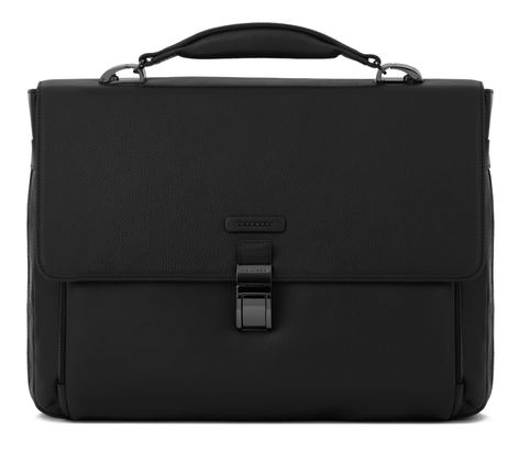 PIQUADRO Modus Special Briefcase 1 Handle 15,6 Nero