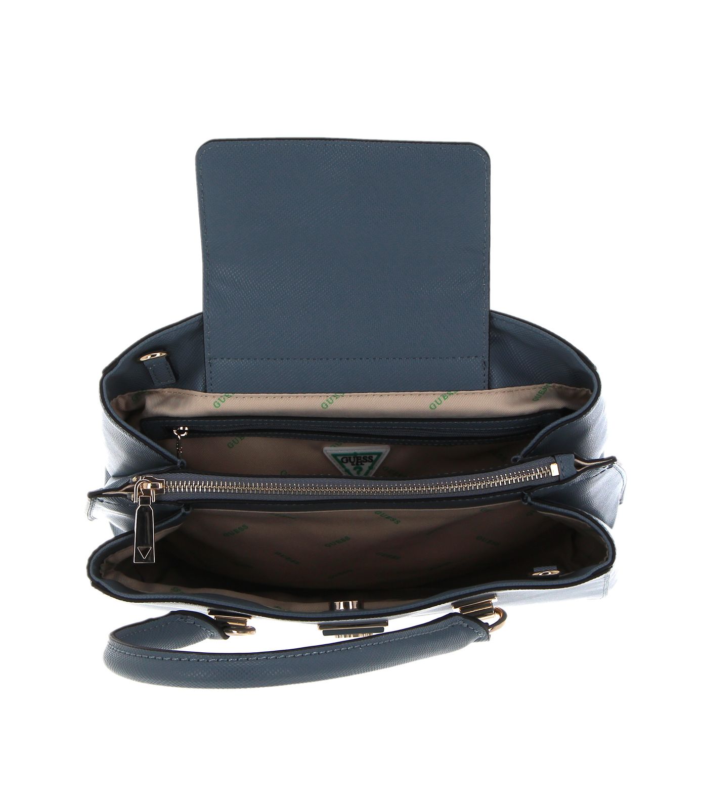 GUESS Girlfriend Satchel Slate Buy Bags Purses Accessories Online 