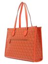 GUESS Silvana Girlfriend Tote Orange Logo