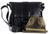 CAMPOMAGGI Uranio Crossbody Bag Nero + T / Nero CAMPOMAGGI Uranio Crossbody Bag Nero + T / Nero