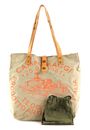 CAMPOMAGGI Shopping Bag S Beige + Naturale + St.Orange