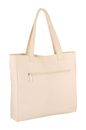 TOM TAILOR Marcy Zip Shopper L Beige TOM TAILOR Marcy Zip Shopper L Beige