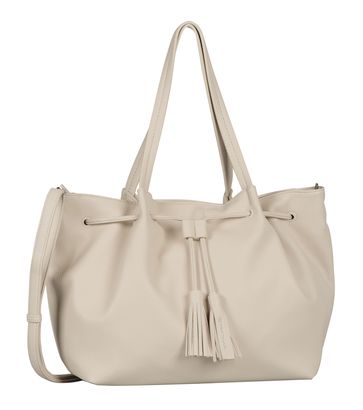 TOM TAILOR Camilla Zip Shopper L Cream White