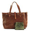 CAMPOMAGGI Shopping Bag L Cognac