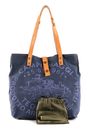 CAMPOMAGGI Shopping Bag S Blu + Naturale + St.Lilla CAMPOMAGGI Shopping Bag S Blu + Naturale + St.Lilla