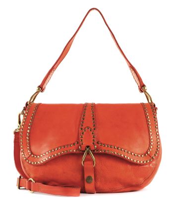 CAMPOMAGGI Shoulder Bag With Flap Cotto