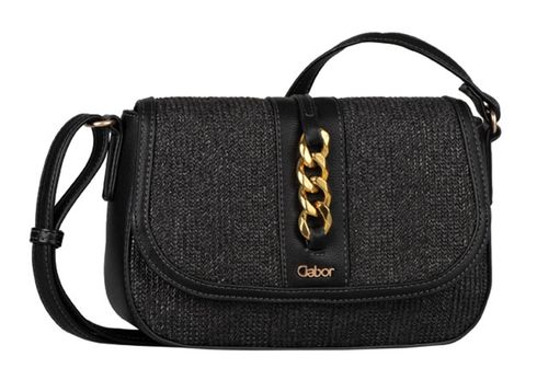 Gabor Manu B Saddle Bag Mixed Black