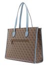 GUESS Silvana Girlfriend Tote Latte Logo / Slate GUESS Silvana Girlfriend Tote Latte Logo / Slate