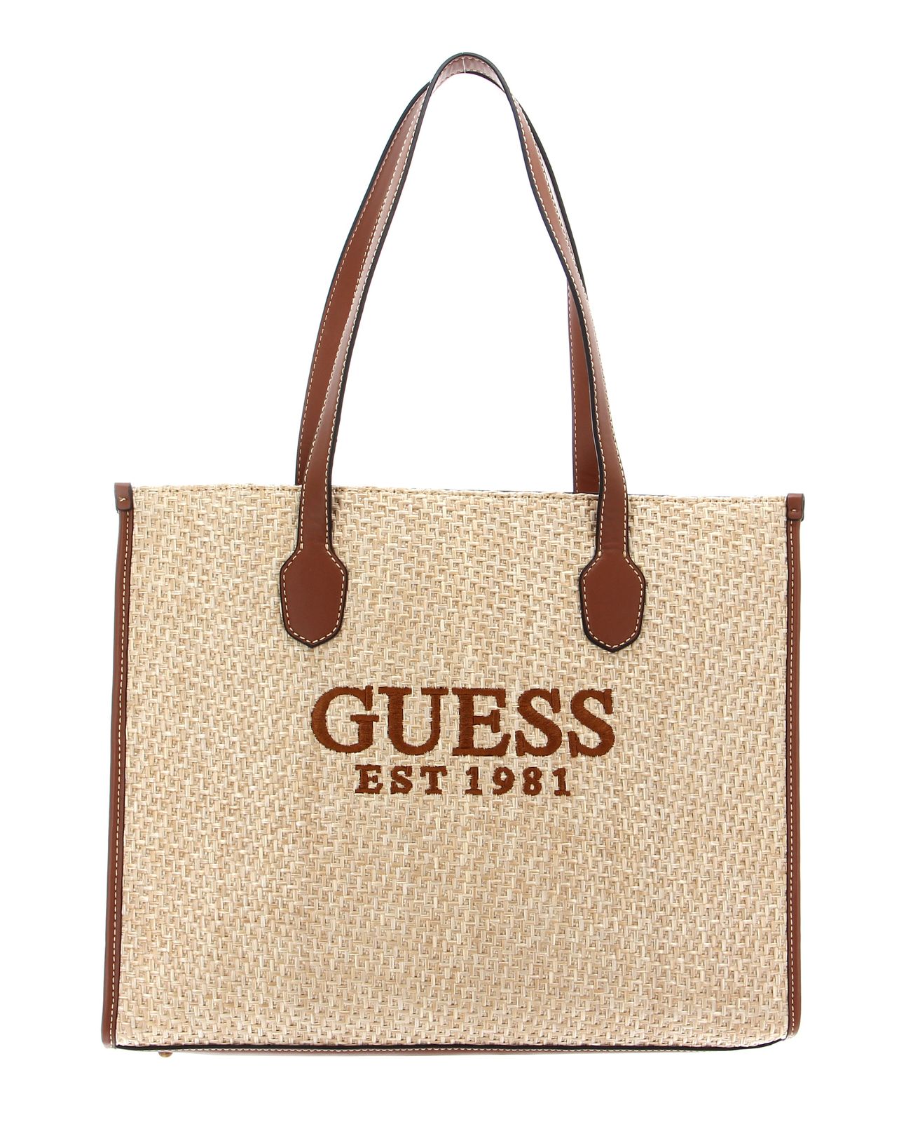 Quilted Shoulder Bag Guess Silvana Girlfriend Tote Bag WQN8665240