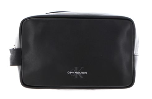 Calvin Klein CKJ Monogram Soft Washbag Black