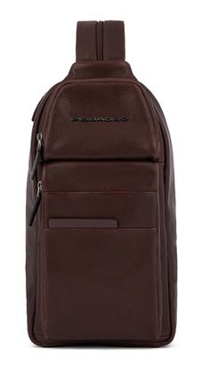 PIQUADRO Paavo Mono Sling Bag Testa Di Moro