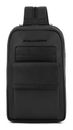 PIQUADRO Finn Mono Sling Bag Nero PIQUADRO Finn Mono Sling Bag Nero