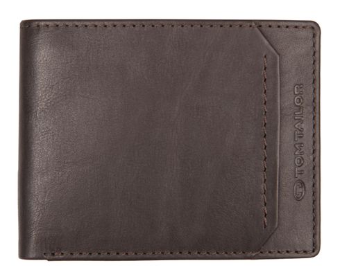 TOM TAILOR Sam Jeans Wallet Dark Brown