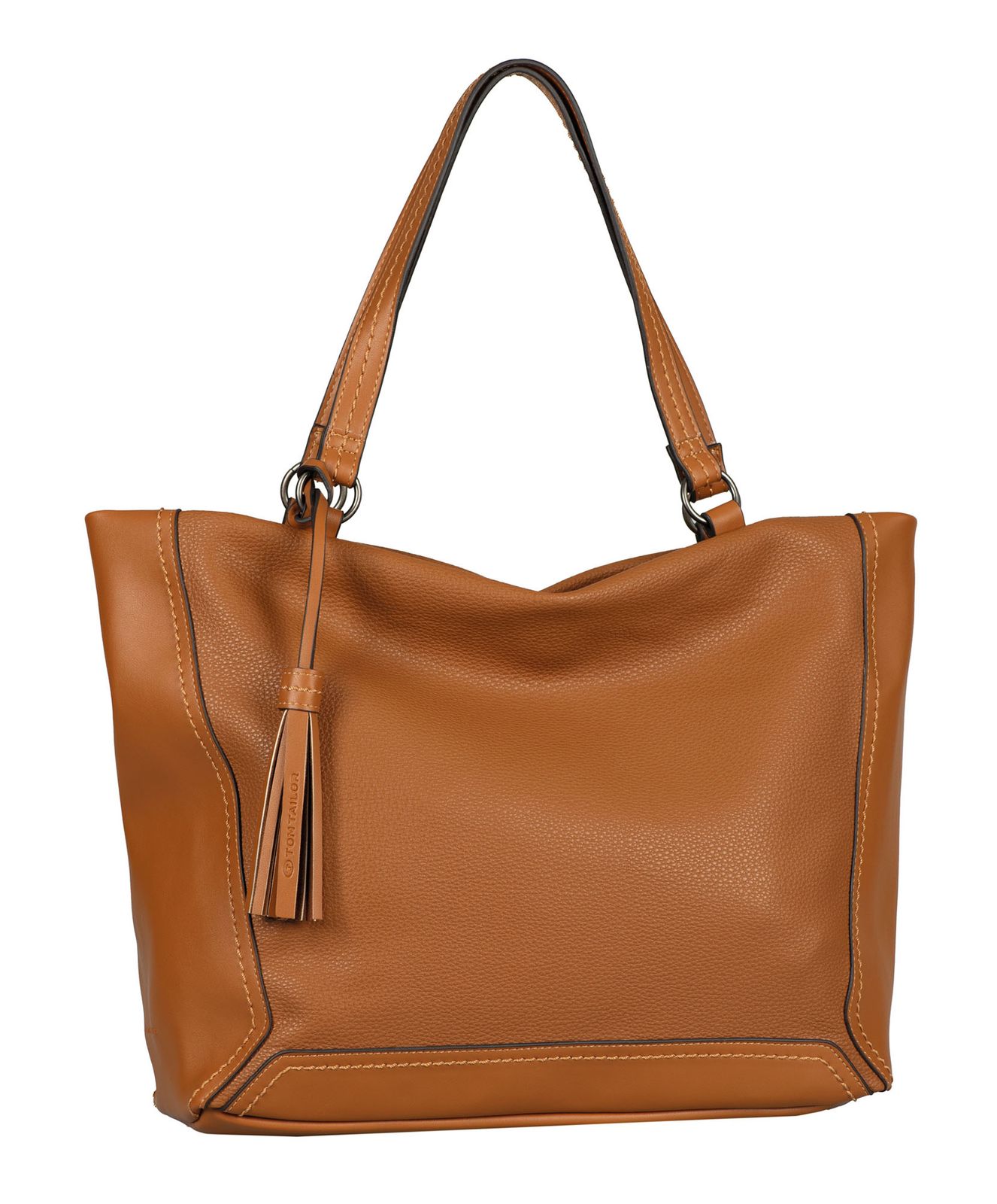 TOM TAILOR shopper bag Isa modeherz & Zip | | online bags, L Cognac purses accessories Buy Shopper