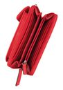 TOM TAILOR Ela Long Zip Wallet Red TOM TAILOR Ela Long Zip Wallet Red