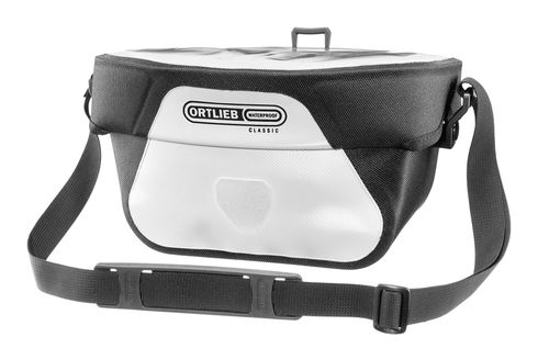 ORTLIEB Classic Ultimate Six Bike Handlebar Bag 5L White - Black
