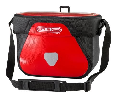 ORTLIEB Classic Ultimate Six Bike Handlebar Bag 6,5L Red-Black