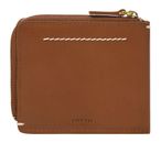 FOSSIL Westover Large Zip Bifold Saddle