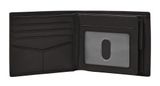 FOSSIL Derrick RFID Large Coin Pocket Bifold Black