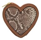 FOSSIL Heart Zip Pouch Hearts FOSSIL Heart Zip Pouch Hearts