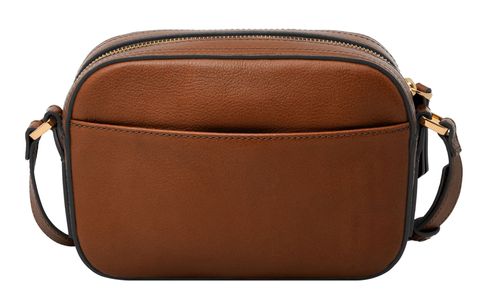FOSSIL Liza Camera Bag Brown Stripe