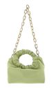 SEIDENFELT MANUFAKTUR Norrvik Handbag Midi Light Green / Gold