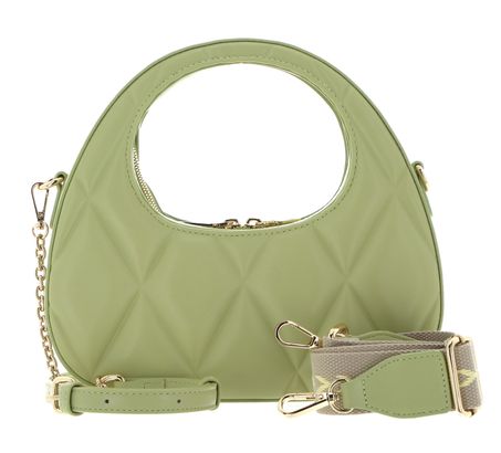 SEIDENFELT MANUFAKTUR Nordli Handbag Light Green / Gold SEIDENFELT MANUFAKTUR Nordli Handbag Light Green / Gold