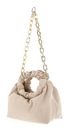 SEIDENFELT MANUFAKTUR Norrvik Handbag Midi Warm Beige / Gold