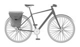ORTLIEB Velo-Shopper Bike Side Pannier (QL2.1) 18L - Single Cement
