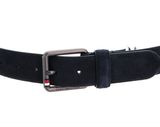 TOMMY HILFIGER Casual 3.5 Suede Belt W80 Space Blue TOMMY HILFIGER Casual 3.5 Suede Belt W80 Space Blue