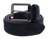 TOMMY HILFIGER Casual 3.5 Suede Belt W85 Space Blue TOMMY HILFIGER Casual 3.5 Suede Belt W85 Space Blue