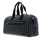 LACOSTE BOSTON BAG Monogram Noir Gris LACOSTE BOSTON BAG Monogram Noir Gris