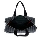 LACOSTE BOSTON BAG Monogram Noir Gris LACOSTE BOSTON BAG Monogram Noir Gris