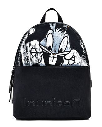 Desigual Bugs Bunny Mombasa Mini Backpack Black