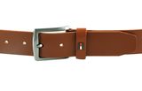 TOMMY HILFIGER Denton Leather Belt 3.5 W105 Cognac TOMMY HILFIGER Denton Leather Belt 3.5 W105 Cognac