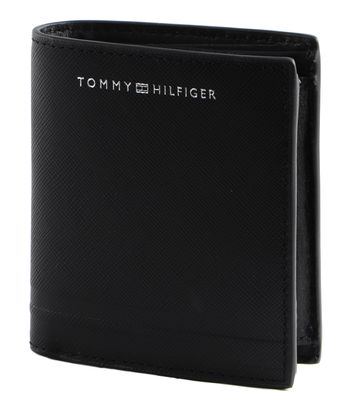 TOMMY HILFIGER TH Business Leather Trifold Black