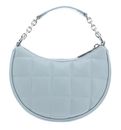 Calvin Klein Re-Lock Quilt Cres Mini Bag Pearl Blue