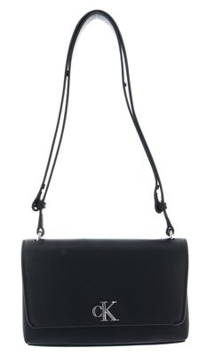 Calvin Klein CKJ Minimal Monogram EW Flap25 Black